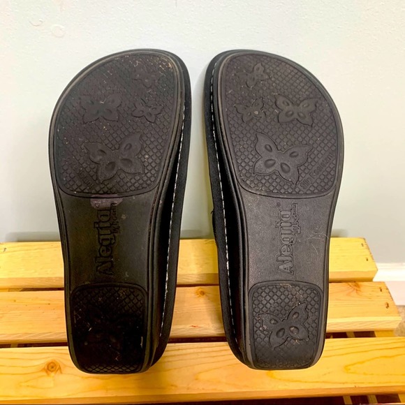 Alegria Shoes Alegria Floral Daisy Mary Janes Black Size